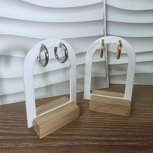 Boucles d'oreilles ELOURA | Acier inoxydable