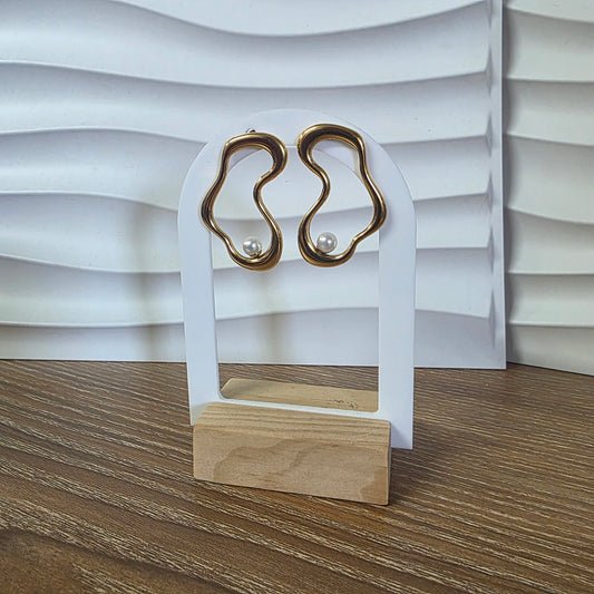 Boucles d'oreilles CIDALIA | Acier inoxydable