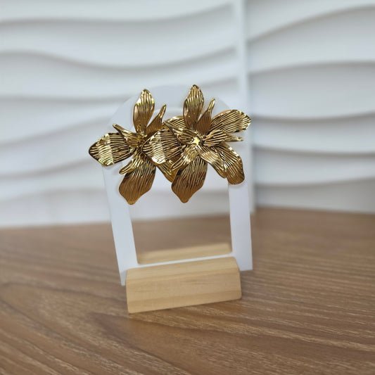 Boucles d'oreilles RIVIERA | Acier inoxydable