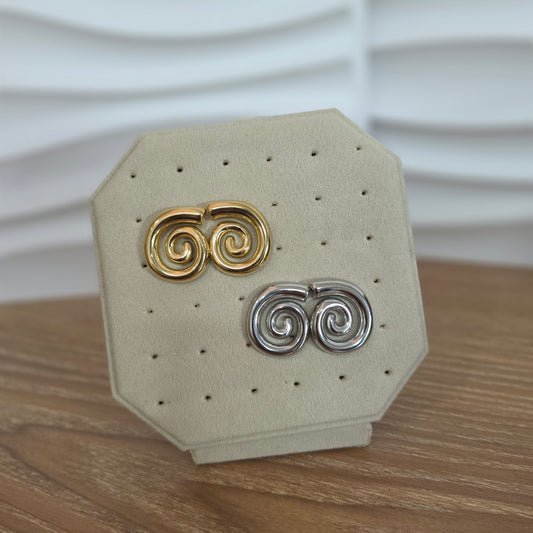 Boucles d'oreilles SABY | Acier inoxydable